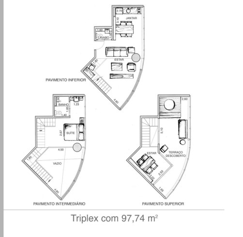 Apartamento à venda com 97m², 2 quartos com vaga - 82