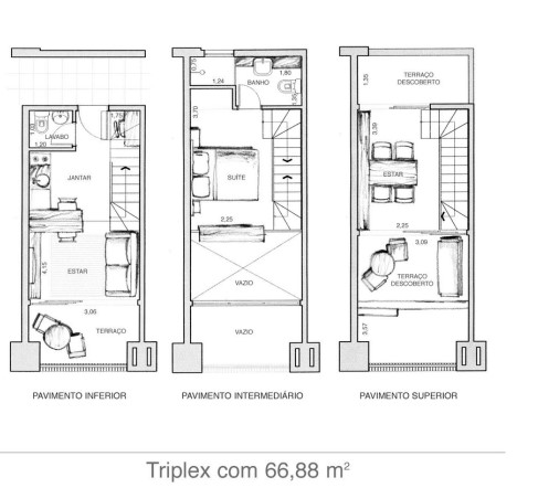 Apartamento à venda com 66m², 2 quartos com vaga - 82