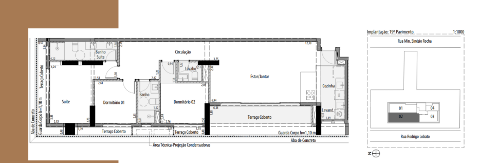 Apartamento à venda com 115m², 3 quartos com vaga - 23