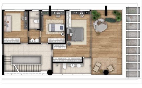 Apartamento à venda com 371m², 3 quartos com vaga - 26