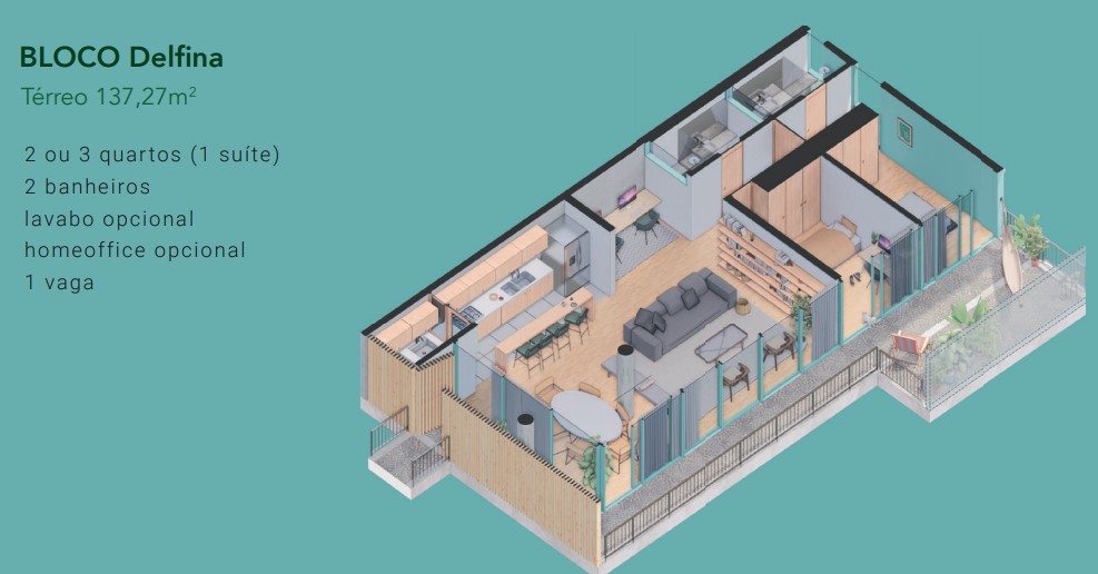 Apartamento à venda com 137m², 3 quartos com vaga - 21