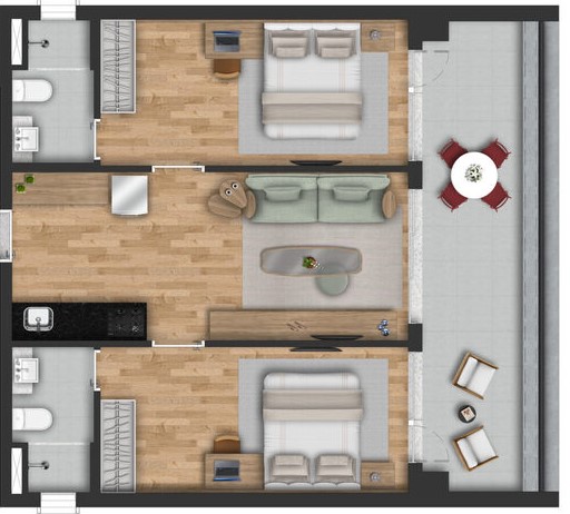 Apartamento à venda com 78m², 2 quartos sem vaga - 9