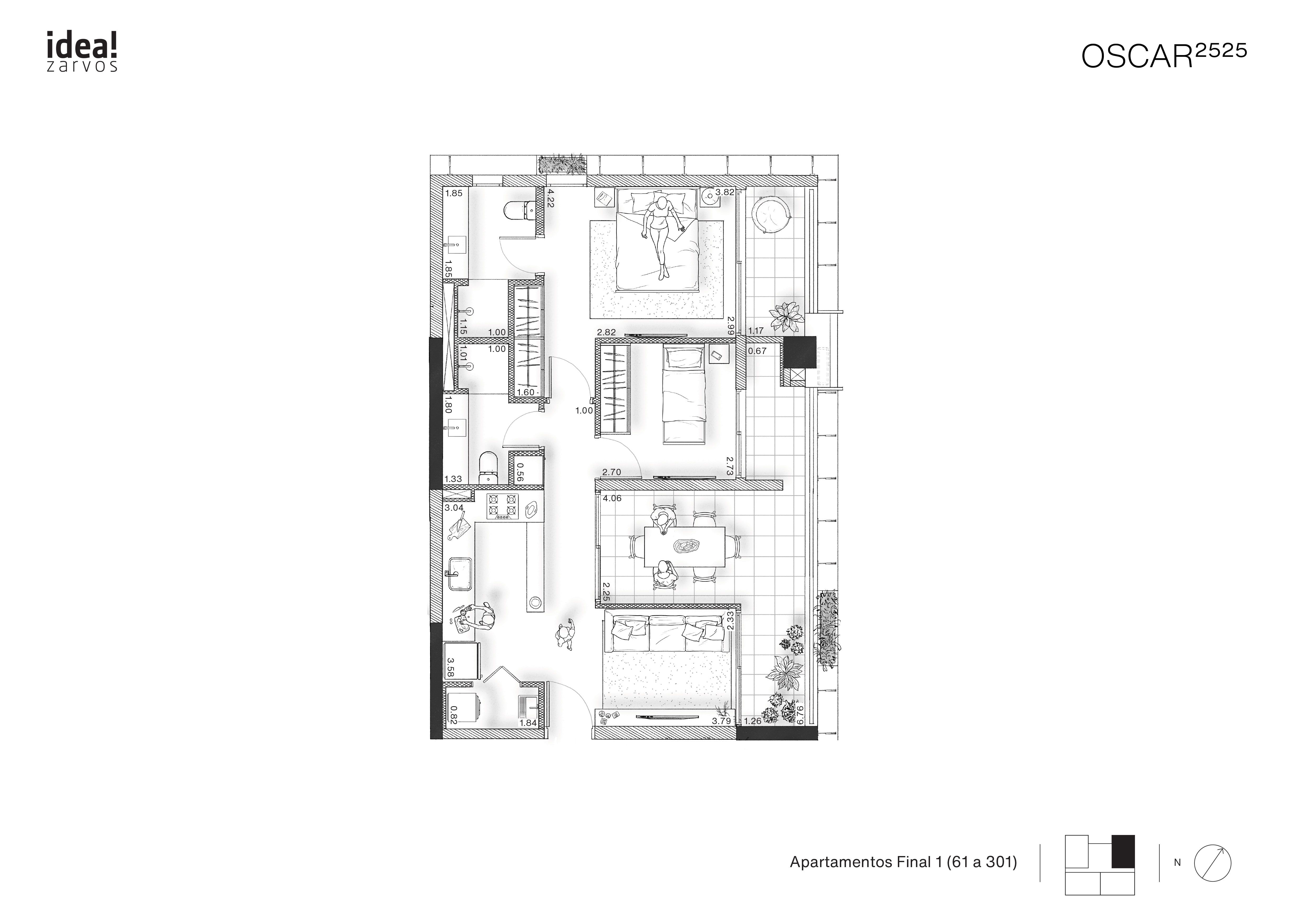 Apartamento à venda com 85m², 2 quartos com vaga - 14