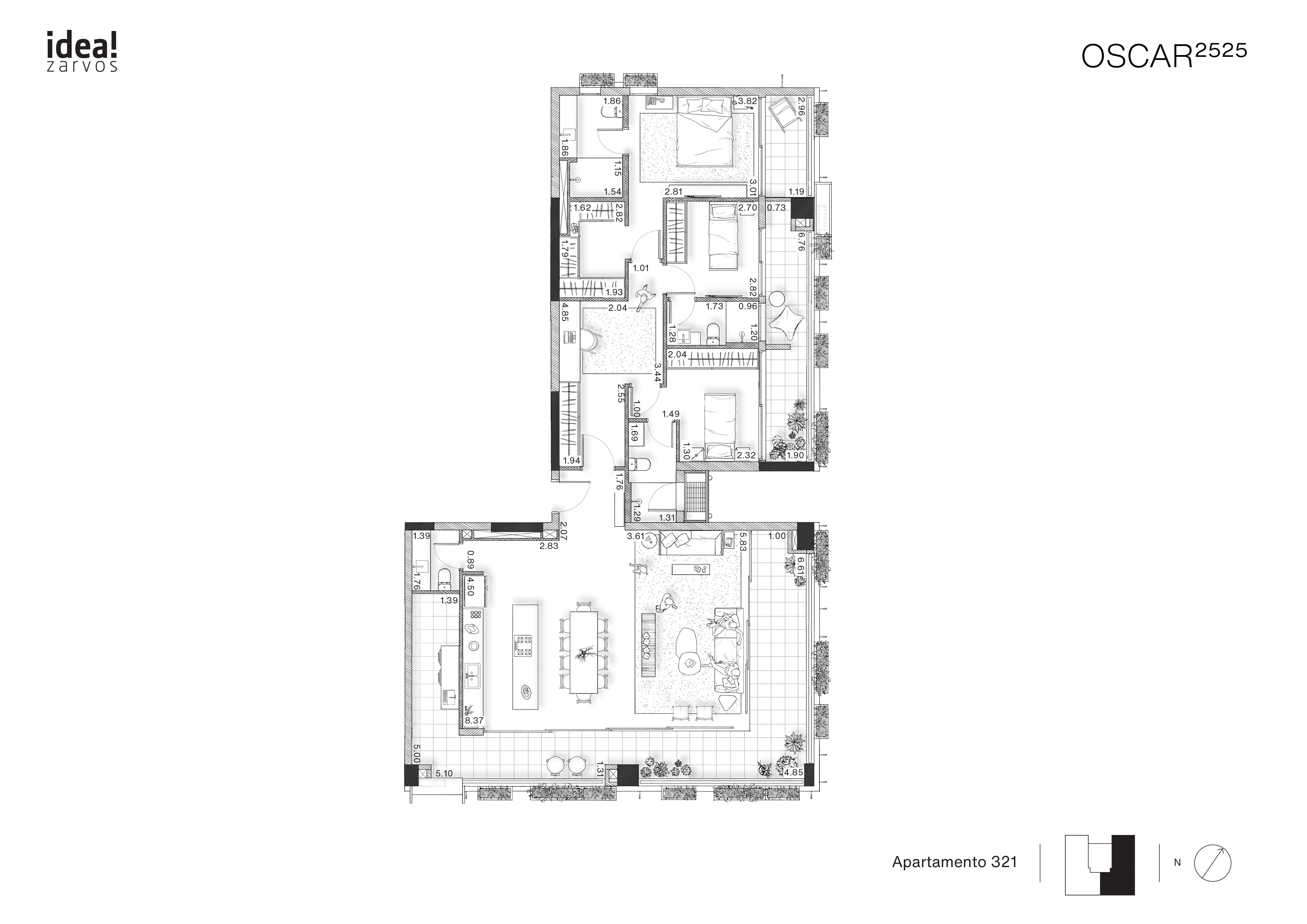 Apartamento à venda com 184m², 3 quartos com vaga - 14