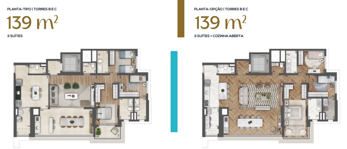 Apartamento à venda com 139m², 3 quartos com vaga - 32