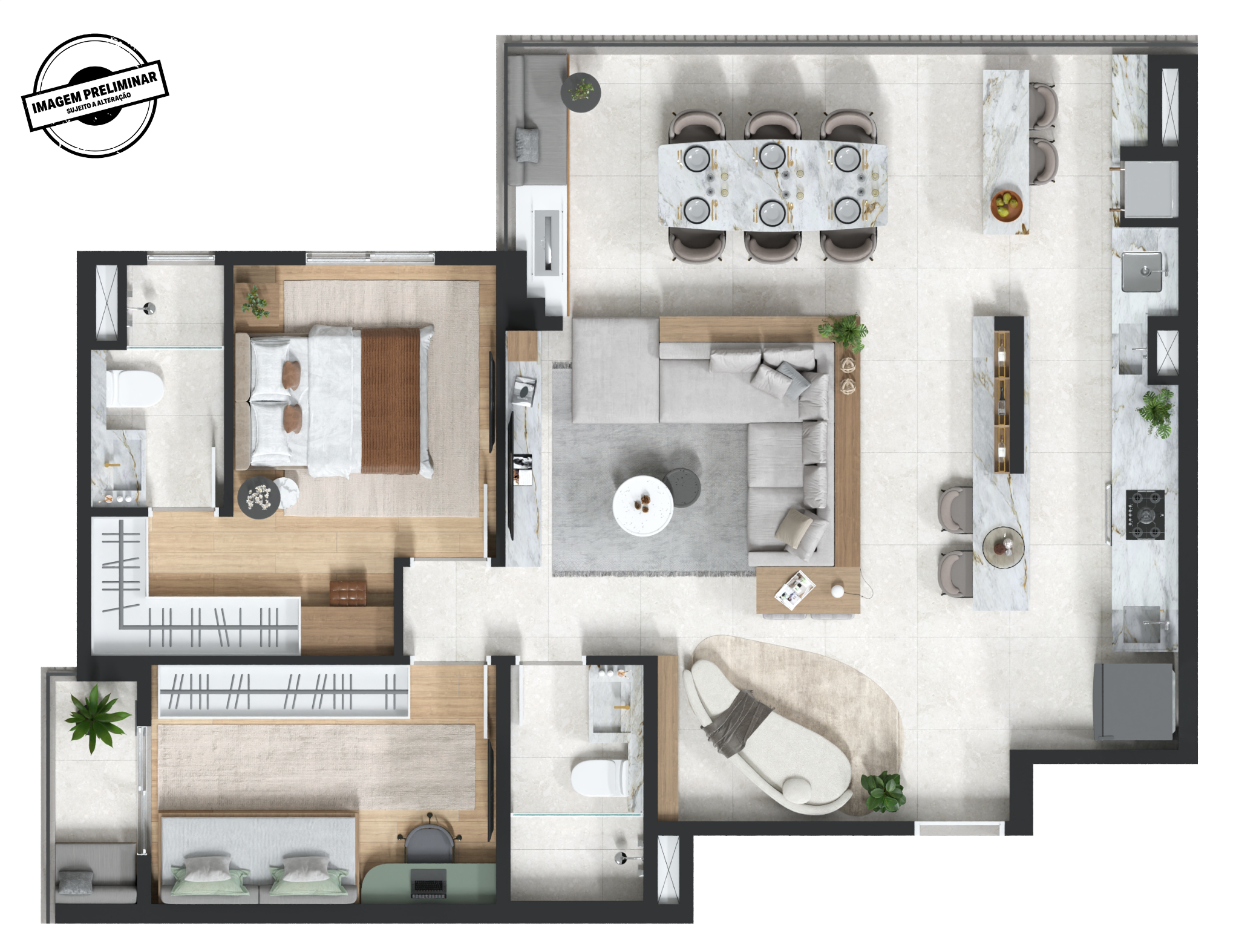 Apartamento à venda com 82m², 2 quartos com vaga - 11