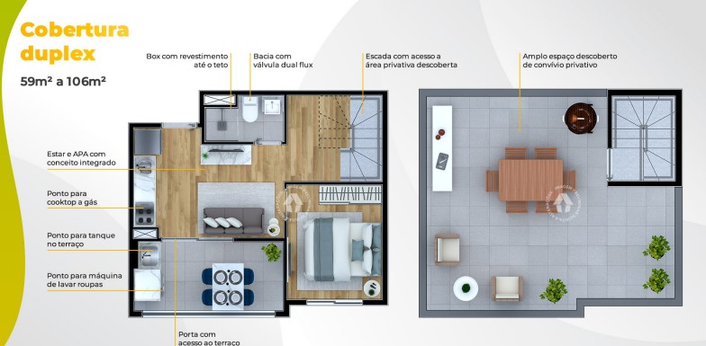 Apartamento à venda com 92m², 1 quarto sem vaga - 32