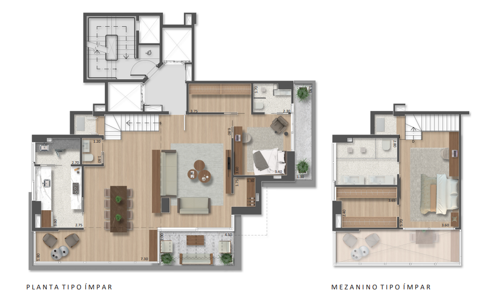 Apartamento à venda com 151m², 2 quartos com vaga - 9