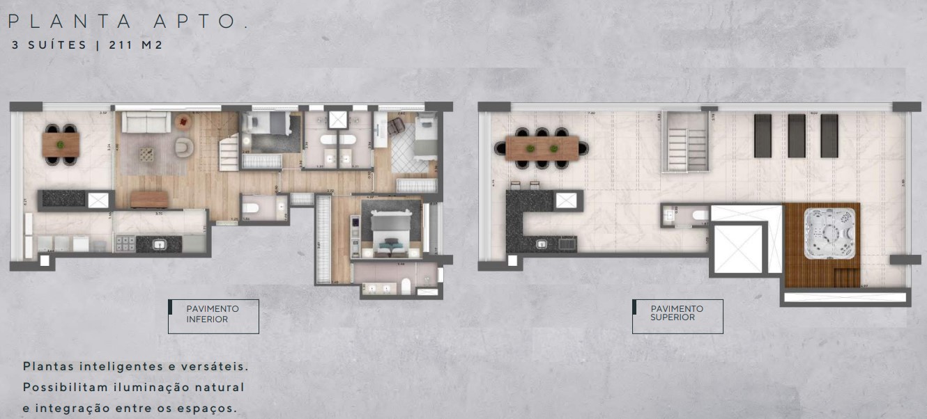 Apartamento à venda com 211m², 3 quartos com vaga - 29