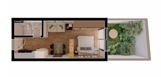 Studio à venda com 32m², 0 quartos sem vaga - 15