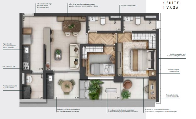 Apartamento à venda com 75m², 2 quartos com vaga - 5