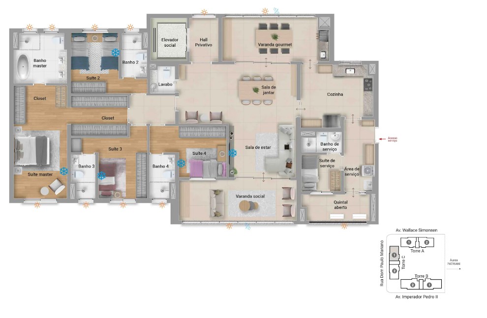 Epic Nova Petrópolis  de R$ 2348500 por R$ 2135000 - 32