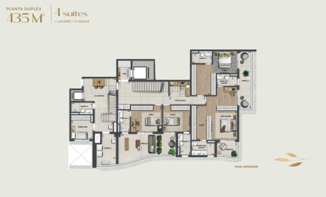 Apartamento à venda com 435m², 4 quartos com vaga - 27