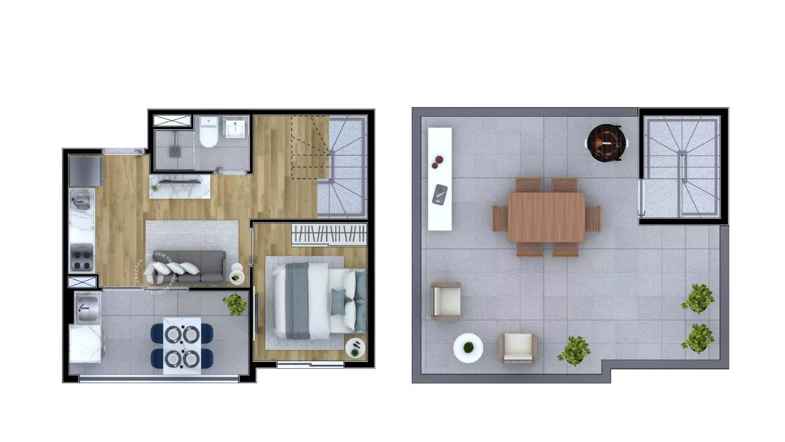 Apartamento à venda com 88m², 1 quarto sem vaga - 23