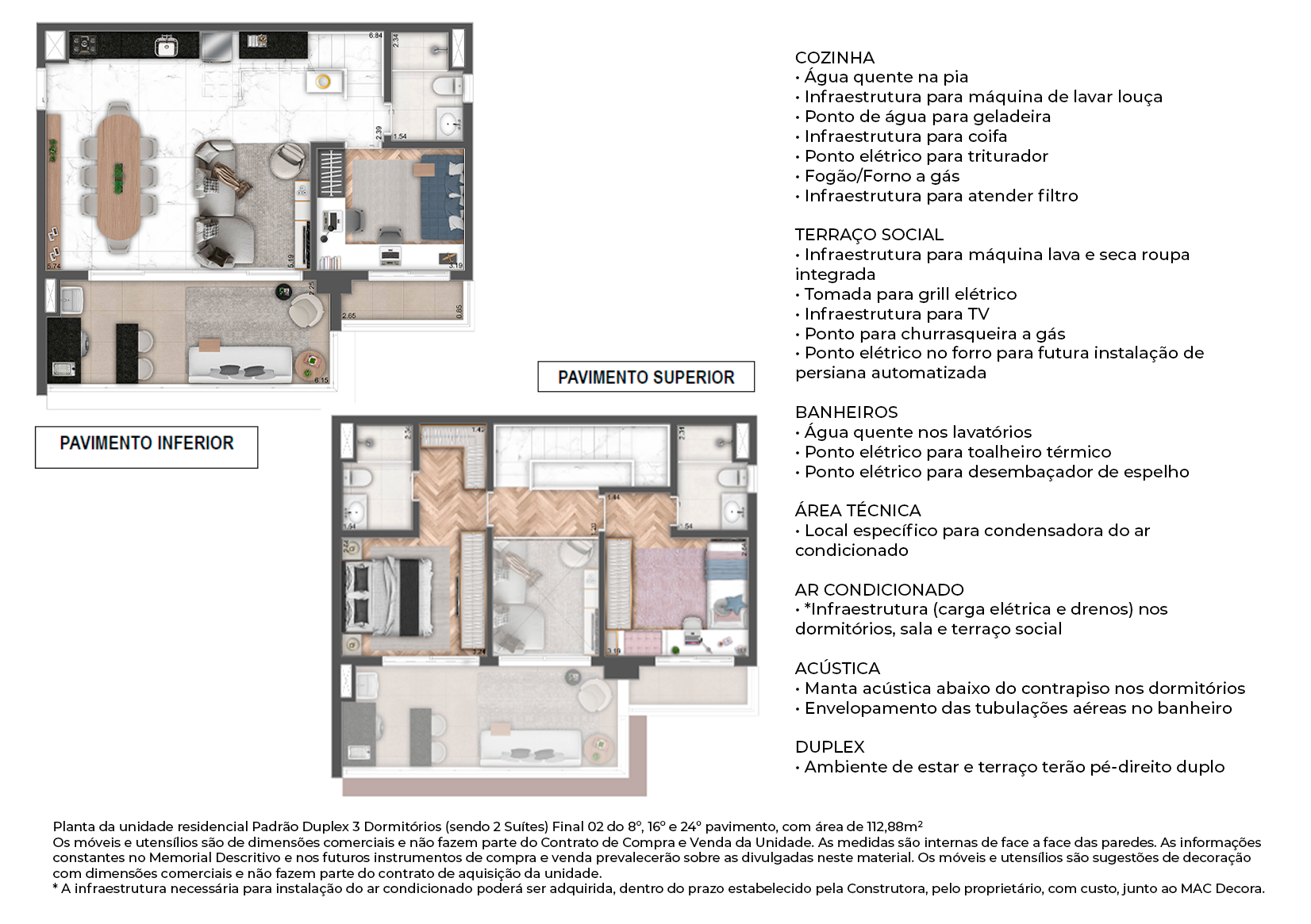 Apartamento à venda com 112m², 3 quartos com vaga - 22