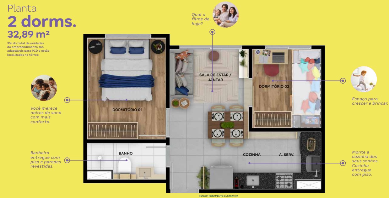 Viver Bem de R$ 250505.2 por R$ 227732 - 19