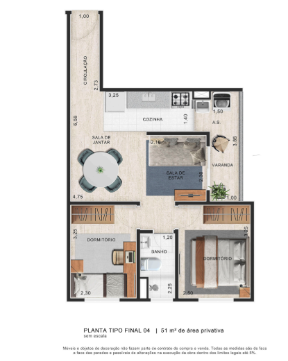 Apartamento à venda com 50m², 2 quartos com vaga - 24