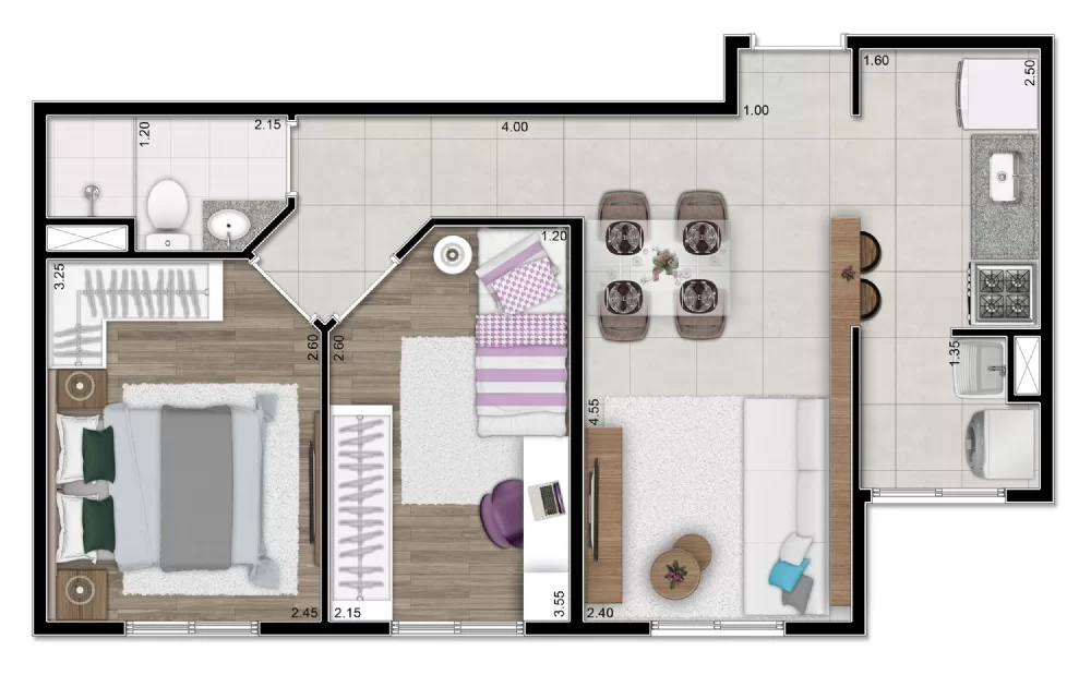 Apartamento à venda com 43m², 2 quartos com vaga - 11