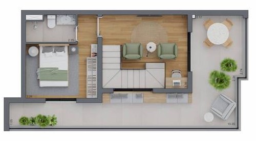 Apartamento à venda com 140m², 3 quartos com vaga - 27