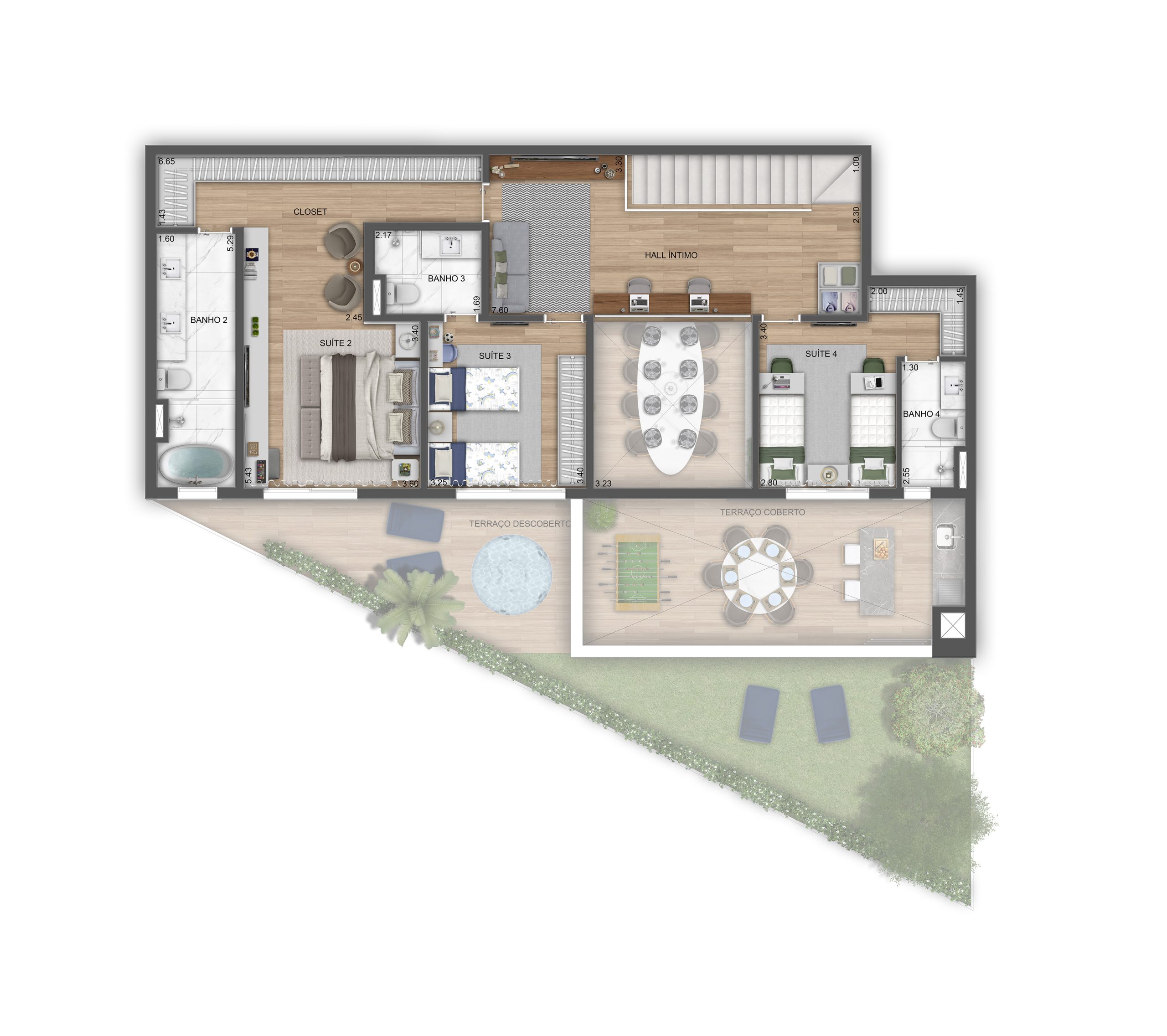 Apartamento à venda com 324m², 3 quartos com vaga - 14