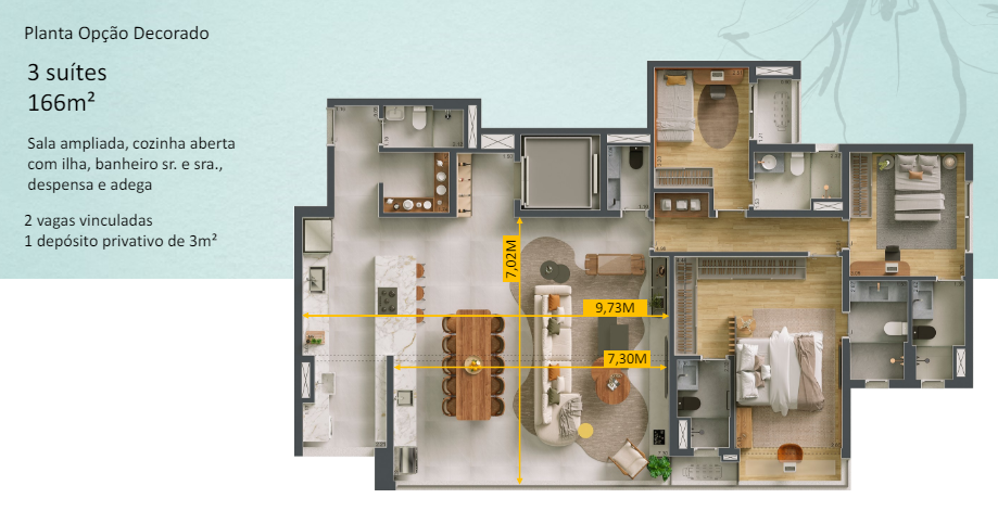 Apartamento à venda com 166m², 4 quartos com vaga - 28