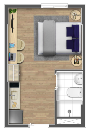 Studio à venda com 21m², 0 quartos sem vaga - 27