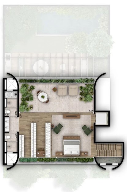 Apartamento à venda com 738m², 4 quartos com vaga - 17