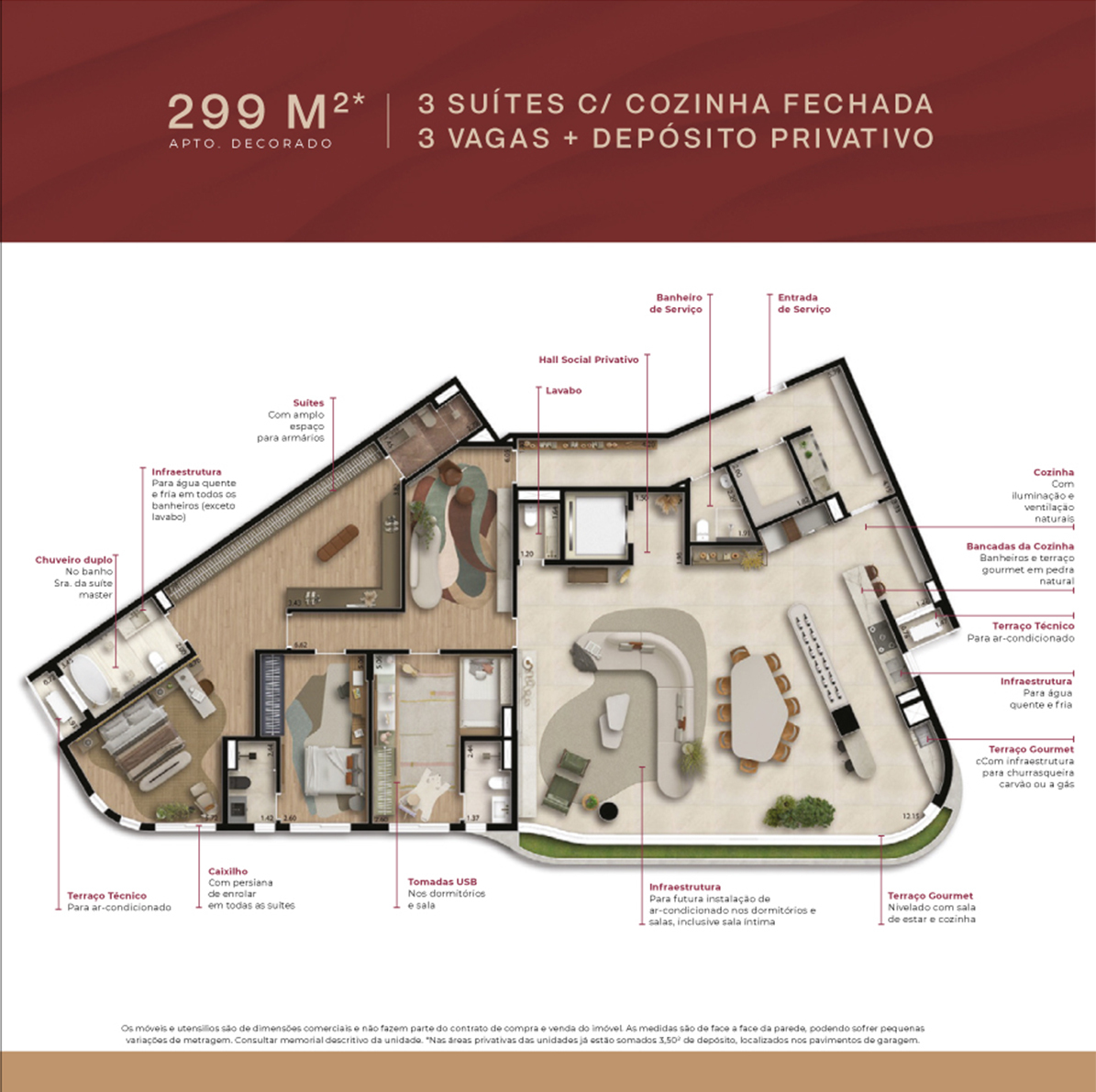 Apartamento à venda com 299m², 3 quartos com vaga - 20