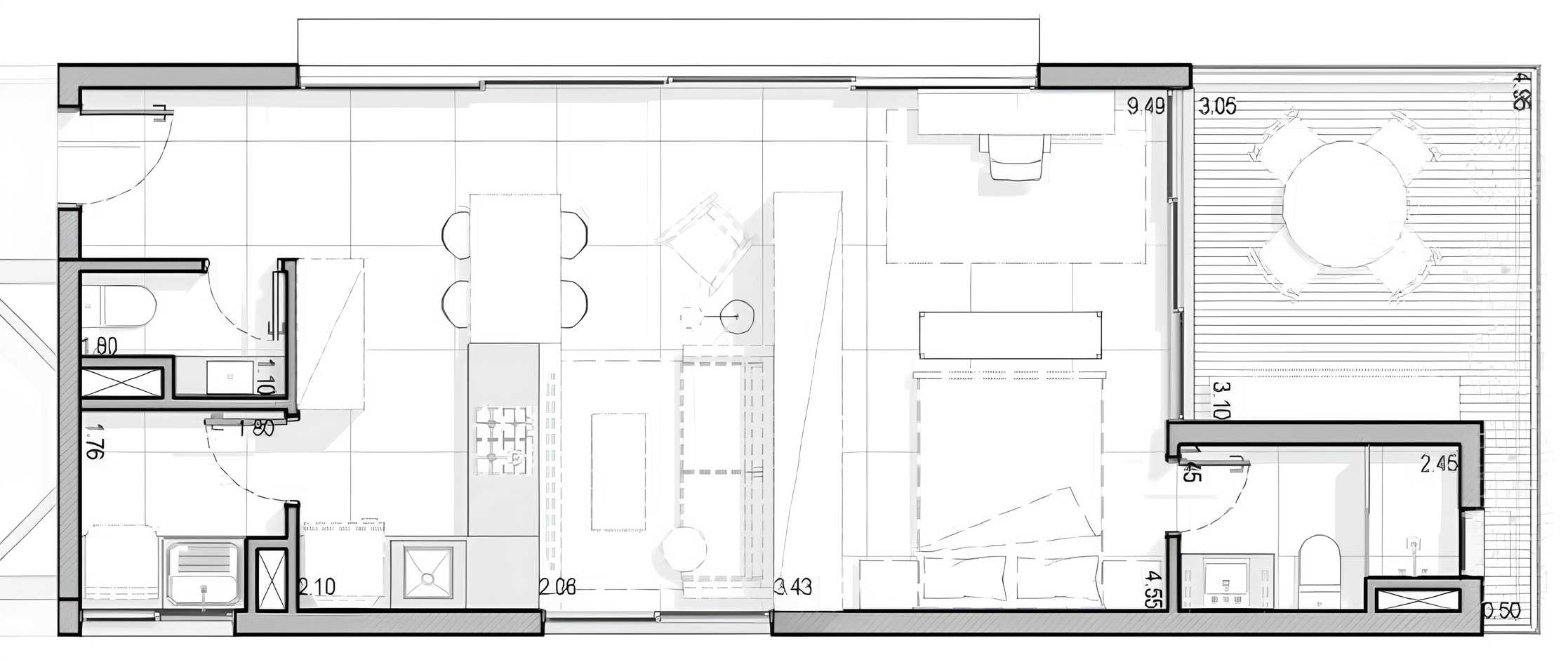 Apartamento à venda com 64m², 1 quarto com vaga - 8