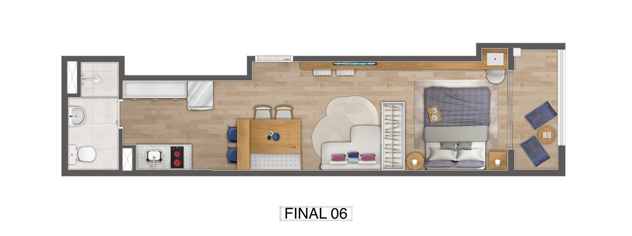 Studio à venda com 32m², 0 quartos sem vaga - 10