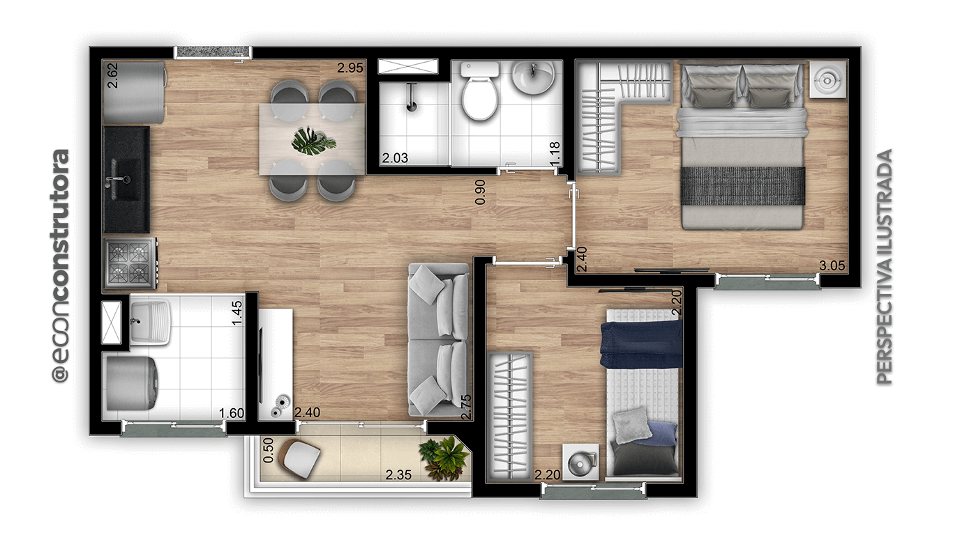 Apartamento à venda com 37m², 2 quartos com vaga - 14