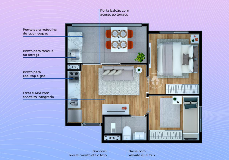 Metrocasa Praça da Árvore de R$ 489403.2 por R$ 444912 - 33
