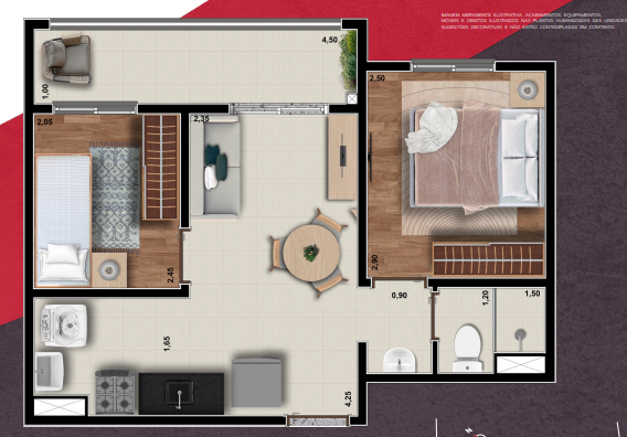 Apartamento à venda com 39m², 2 quartos com vaga - 20