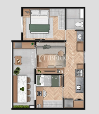 Apartamento à venda com 40m², 2 quartos com vaga - 39