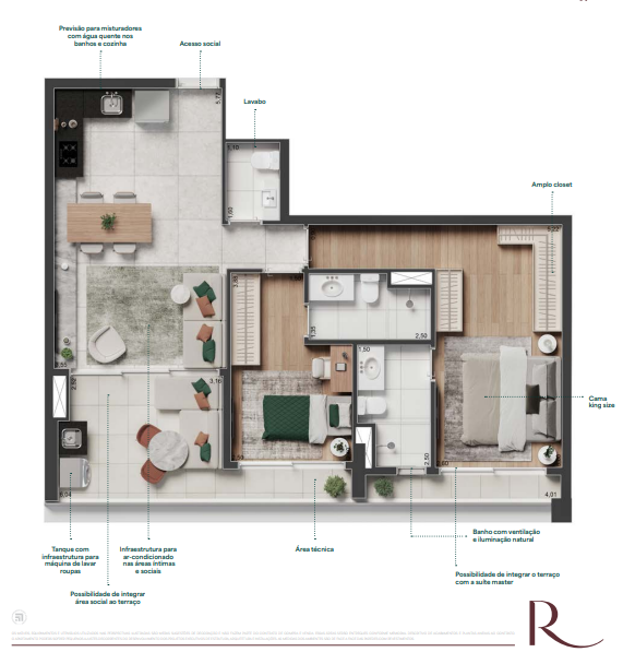 Apartamento à venda com 75m², 2 quartos com vaga - 29
