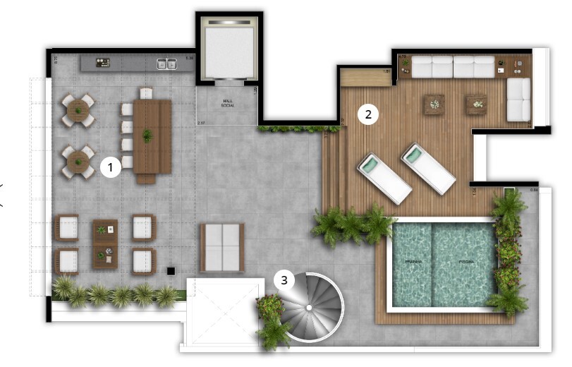 Apartamento à venda com 324m², 3 quartos com vaga - 33