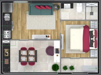 Apartamento à venda com 35m², 2 quartos sem vaga - 17