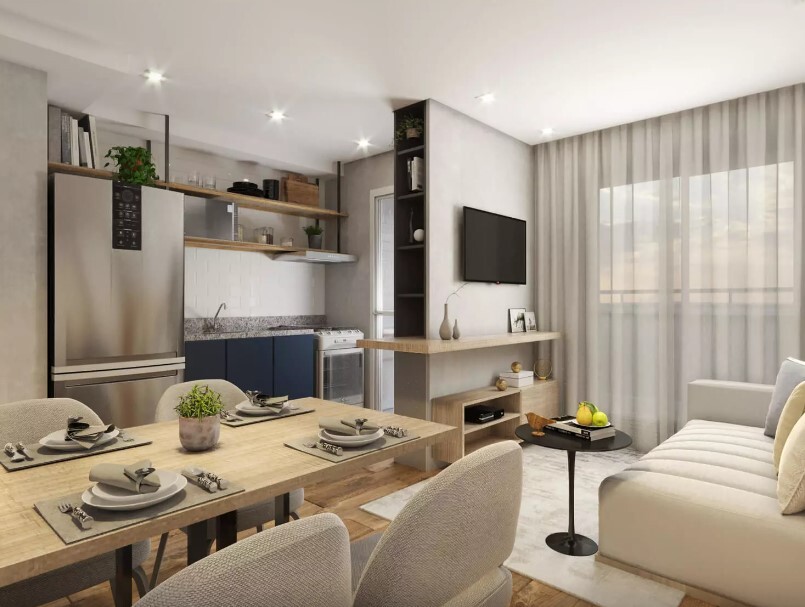 Apartamento à venda com 38m², 2 quartos sem vaga - 20