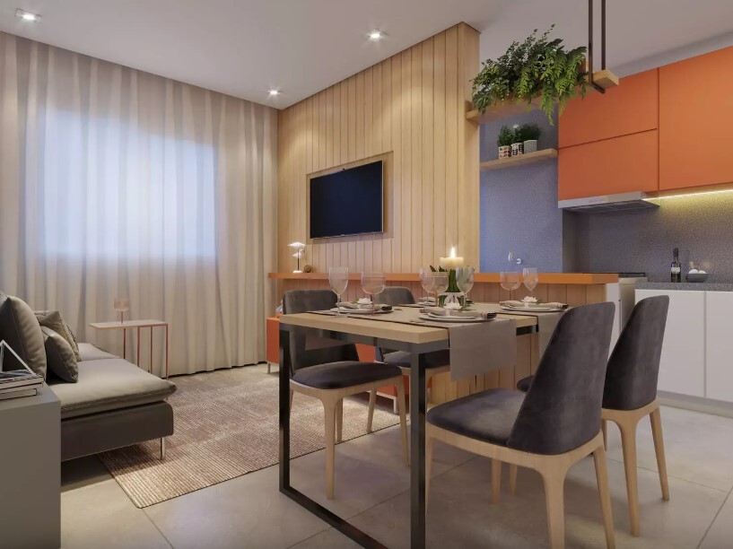Apartamento à venda com 38m², 2 quartos sem vaga - 21