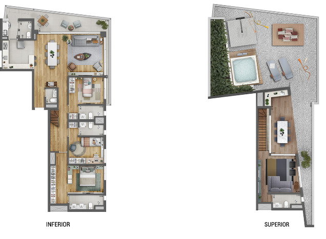 Apartamento à venda com 254m², 3 quartos com vaga - 22