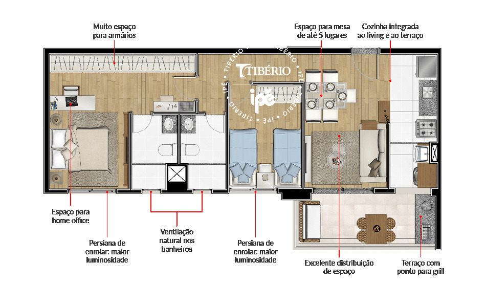 Apartamento à venda com 73m², 2 quartos com vaga - 28