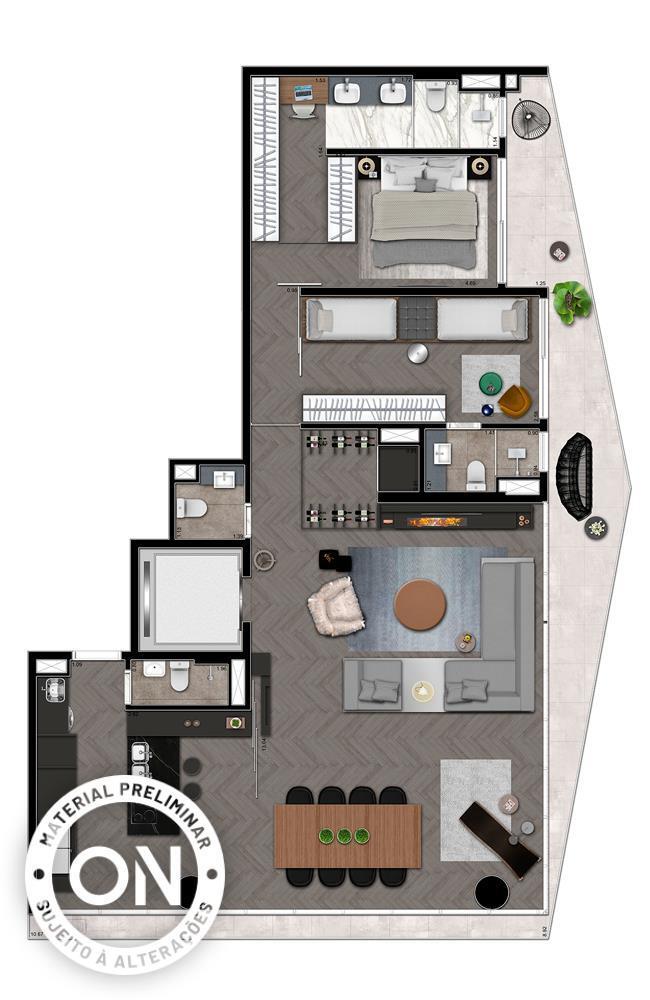 Apartamento à venda com 59m², 2 quartos com vaga - 26