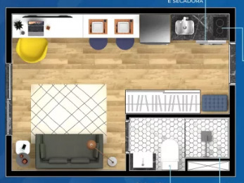 Studio à venda com 17m², 0 quartos sem vaga - 11