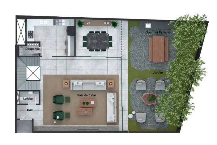 Apartamento à venda com 548m², 4 quartos com vaga - 17