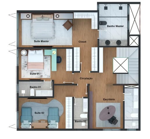 Apartamento à venda com 515m², 3 quartos com vaga - 18