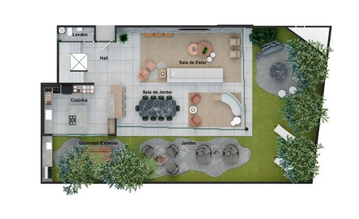 Apartamento à venda com 707m², 4 quartos com vaga - 17