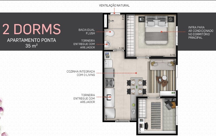 Reserva São Mateus de R$ 280434 por R$ 254940 - 23