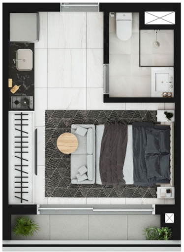 Essential Brooklin por R$ 16.612 m² localizado no bairro Vila Cordeiro - 29