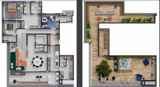 Apartamento à venda com 370m², 3 quartos com vaga - 18