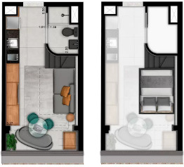 Studio à venda com 23m², 0 quartos sem vaga - 18